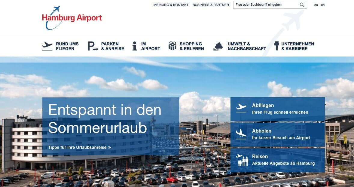aeropuertos en Alemania - Hamburgo