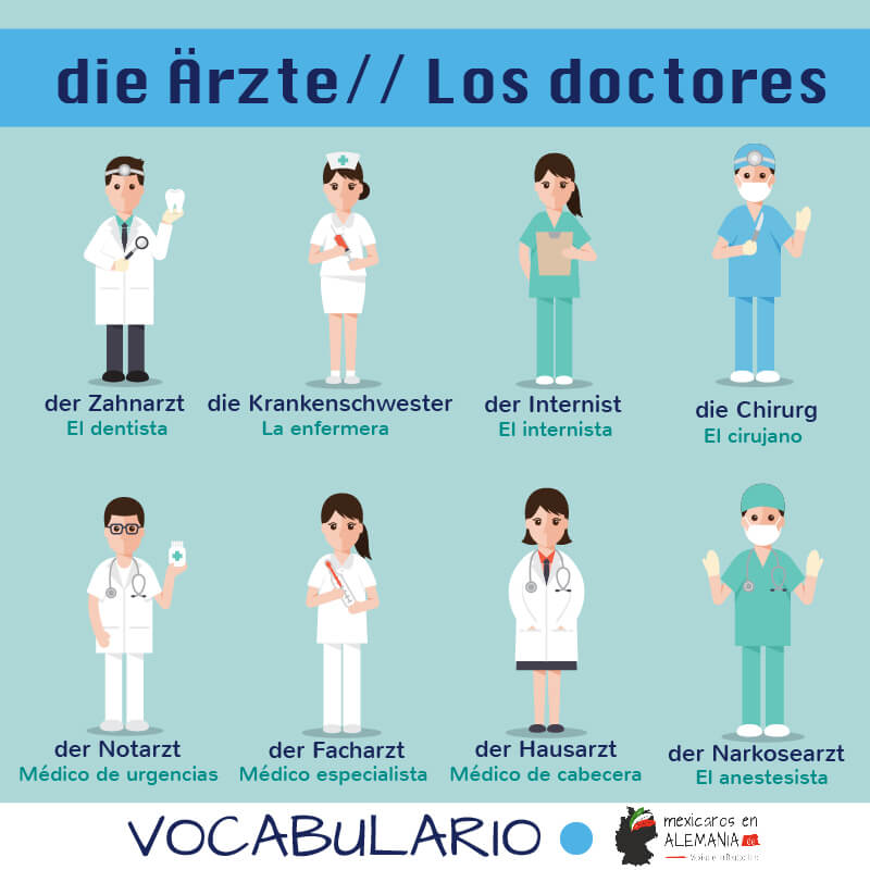 estudiar medicina en alemania - vocabulario
