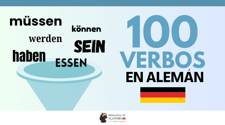 100 verbos en alemán portada