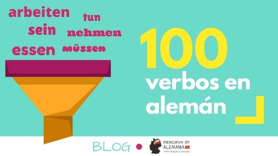 100 verbos en alemán