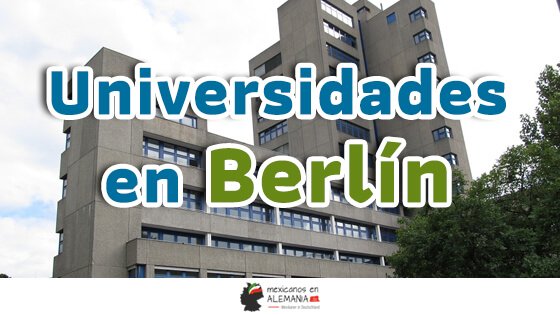 Universidades en Berlín
