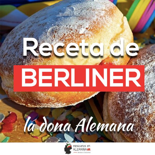 Receta de Berliner – dona alemana
